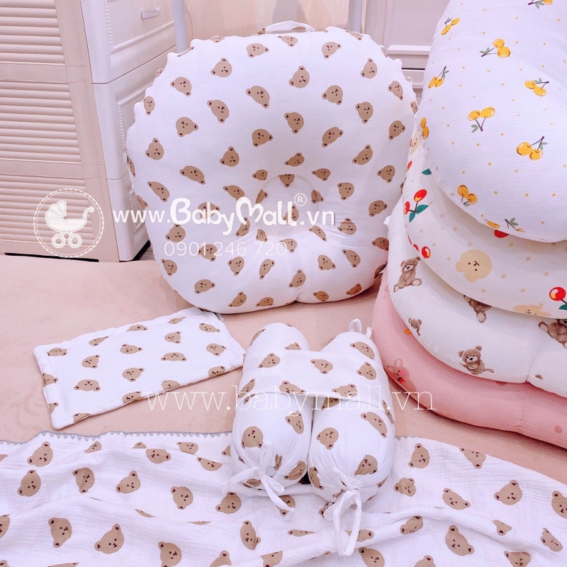 Chăn BOBA Muslin chất xô mềm mát cao cấp 90*120cm 5241