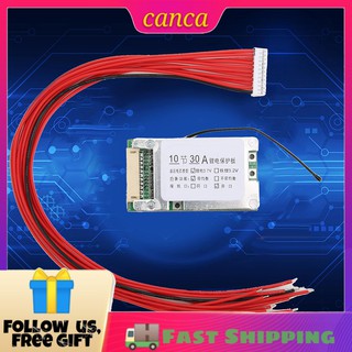 Bảng mạch bảo vệ pin li-ion cell 18650 10s 36v 30a