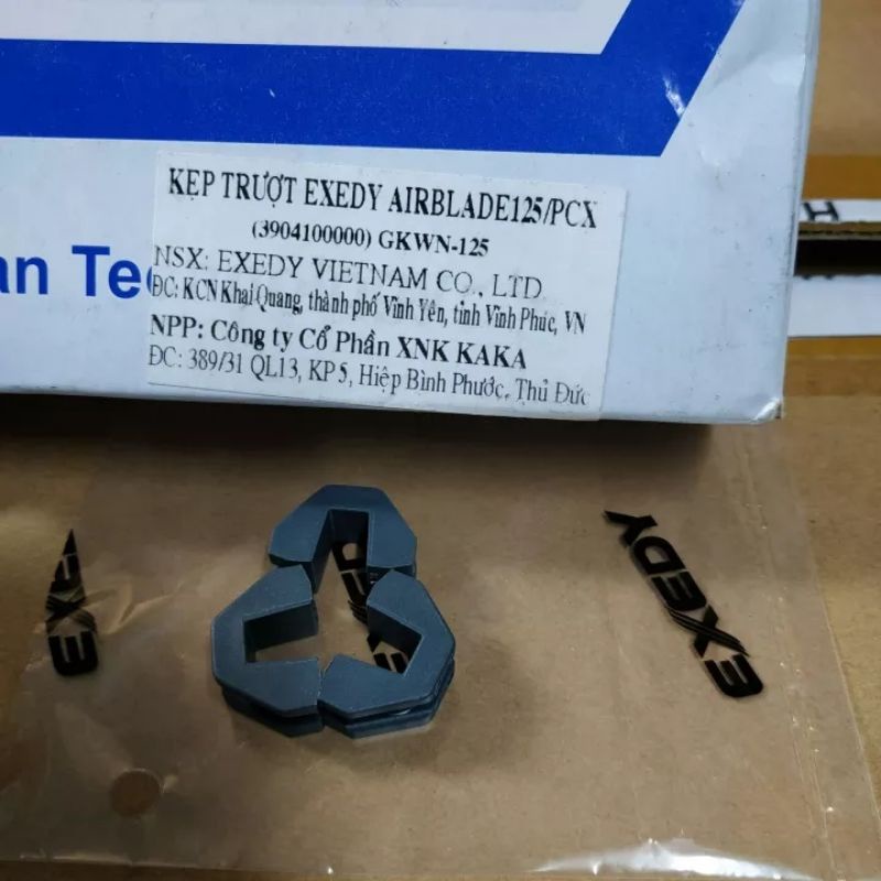 KẸP TRƯỢC AB 125,PCX VÀ AB,CLICK 110 HÀNG CHÍNH HÃNG EXEDY