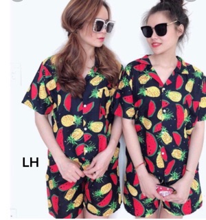 Bộ đi biển hoa quả