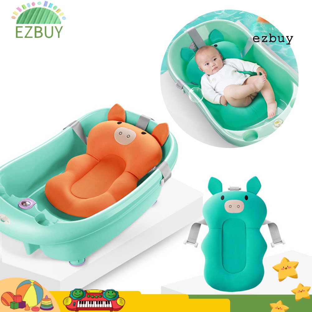 Nệm lót bồn tắm bơm hơi chống trượt di động tiện dụng cho bé sơ sinh