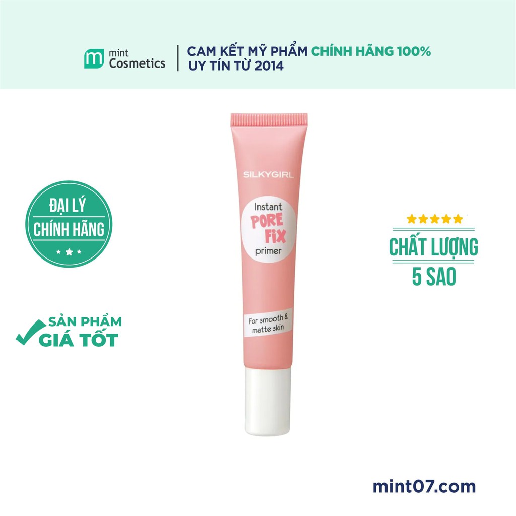 Kem Lót Silkygirl Instant Pore Fix 15ml