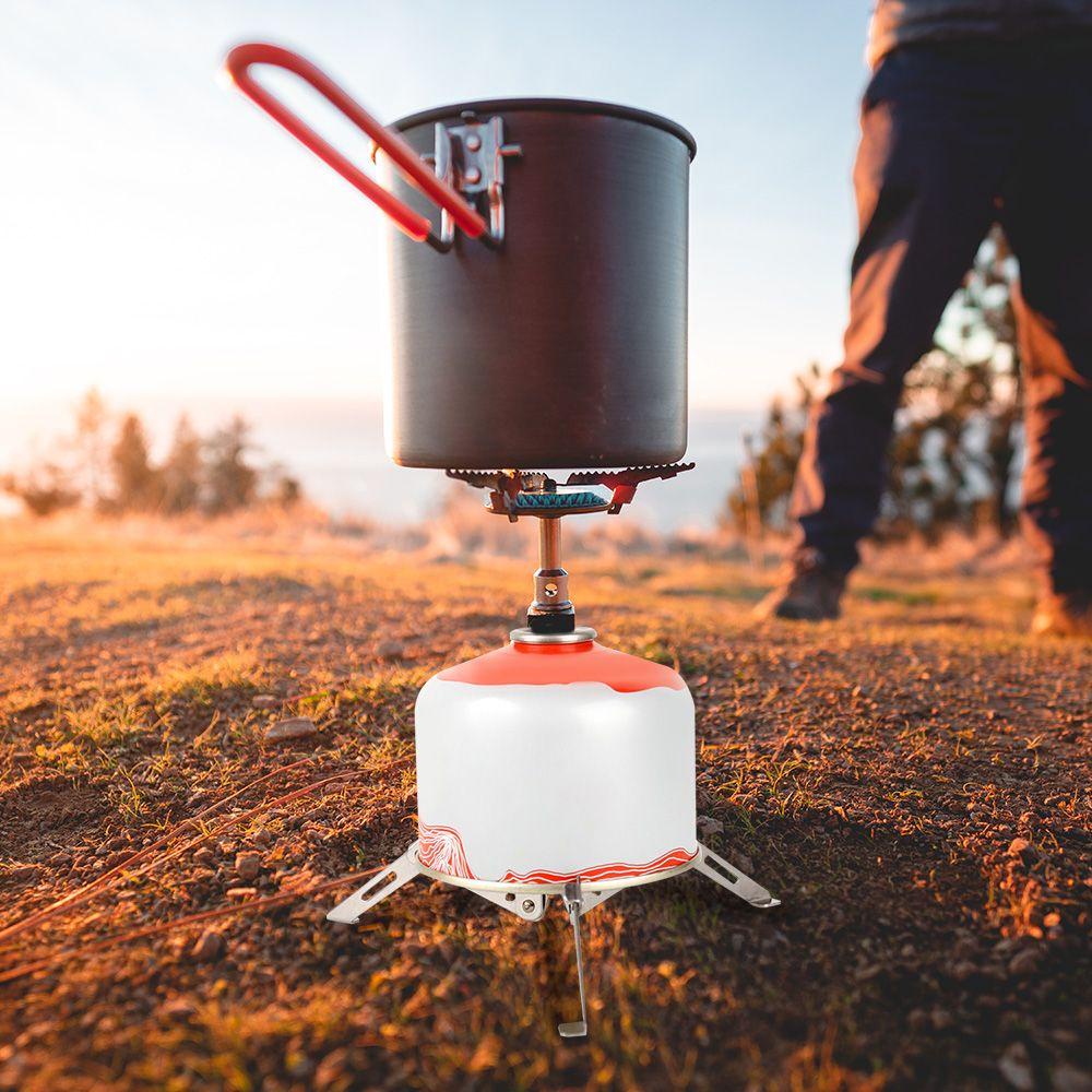 MUVAKO Giá Đỡ Bình Gas Đa Năng Có Thể Gấp Gọn Tiện Dụng Mang Theo Du Lịch Cắm Trại