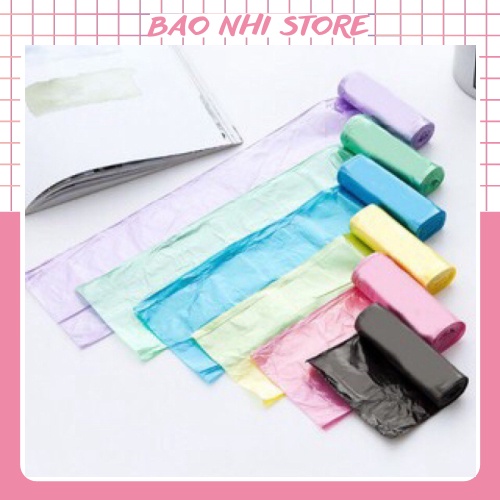 Set 100 Túi Đựng Rác Sinh Học Tự Phân Hủy Siêu Dai Co Giãn Tốt Bảo Vệ Môi Trường 88260 Baonhishop2202