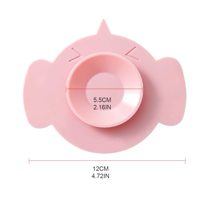 Đế Lót Ly Hai Mặt Bằng Silicone Chống Trượt Tiện Dụng Cho Bé