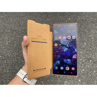 Bao Da Nillkin QIN Series Dành Cho Samsung Galaxy Note 10 PLus Cao Cấp