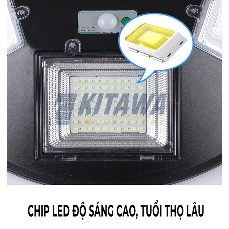 Đèn năng lượng mặt trời hình đĩa bay UFO Kitawa 150W, 200W, 200W plus