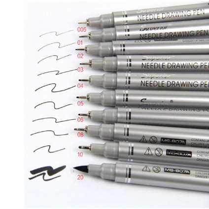 Bút Line bút kim Superior (Needle Drawing Pen)