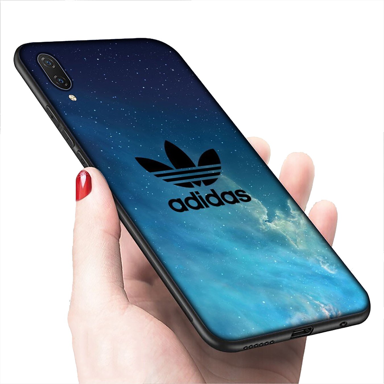 Soft Silicone Xiaomi Mi 10 9 9T Pro Lite SE pocophone f1 MI10 Mi9 Cover Adidas Logo cool Phone Case