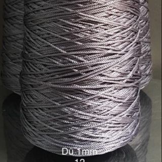 10 mét dây dù 1mm xám tro
