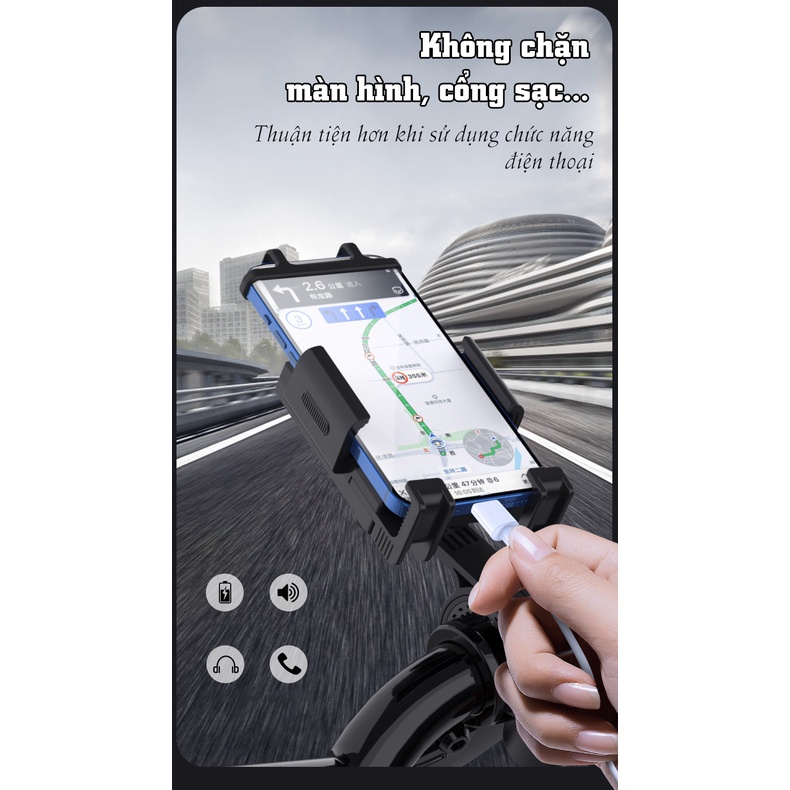 Giá đỡ điện thoại PISEN Riding M2 Phone (ND-CZ12) - Hàng chính hãng