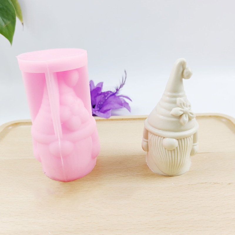 Khuôn Silicone Làm Đất Sét Tạo Hình Ông Già Noel