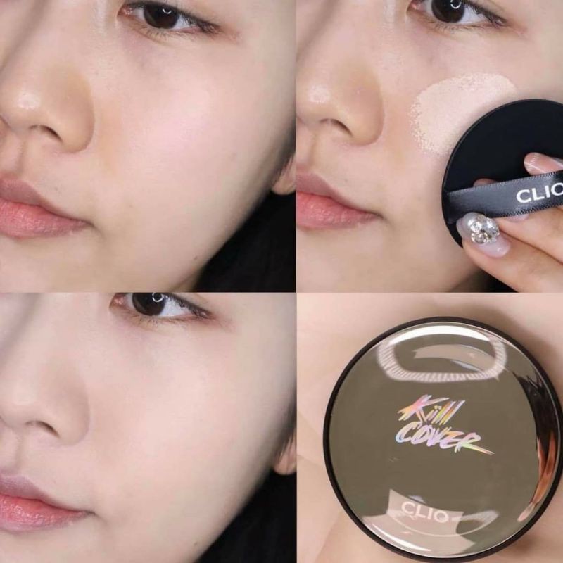  (Mẫu mới) Phấn nước Clio Kill Cover Founwear Cushion SPF50+ PA+++ | BigBuy360 - bigbuy360.vn
