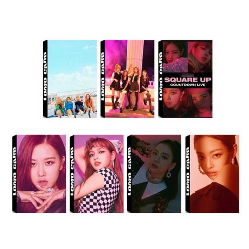 Lomo Blackpink bộ ảnh Kill This Love hộp 30 ảnh thẻ hình nhóm nhạc idol Hàn quốc