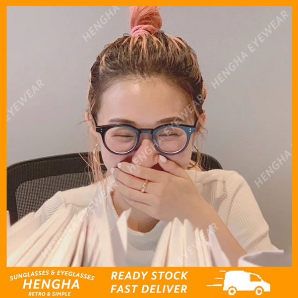 Mắt Kính Gọng Tròn Phong Cách Hàn Quốc