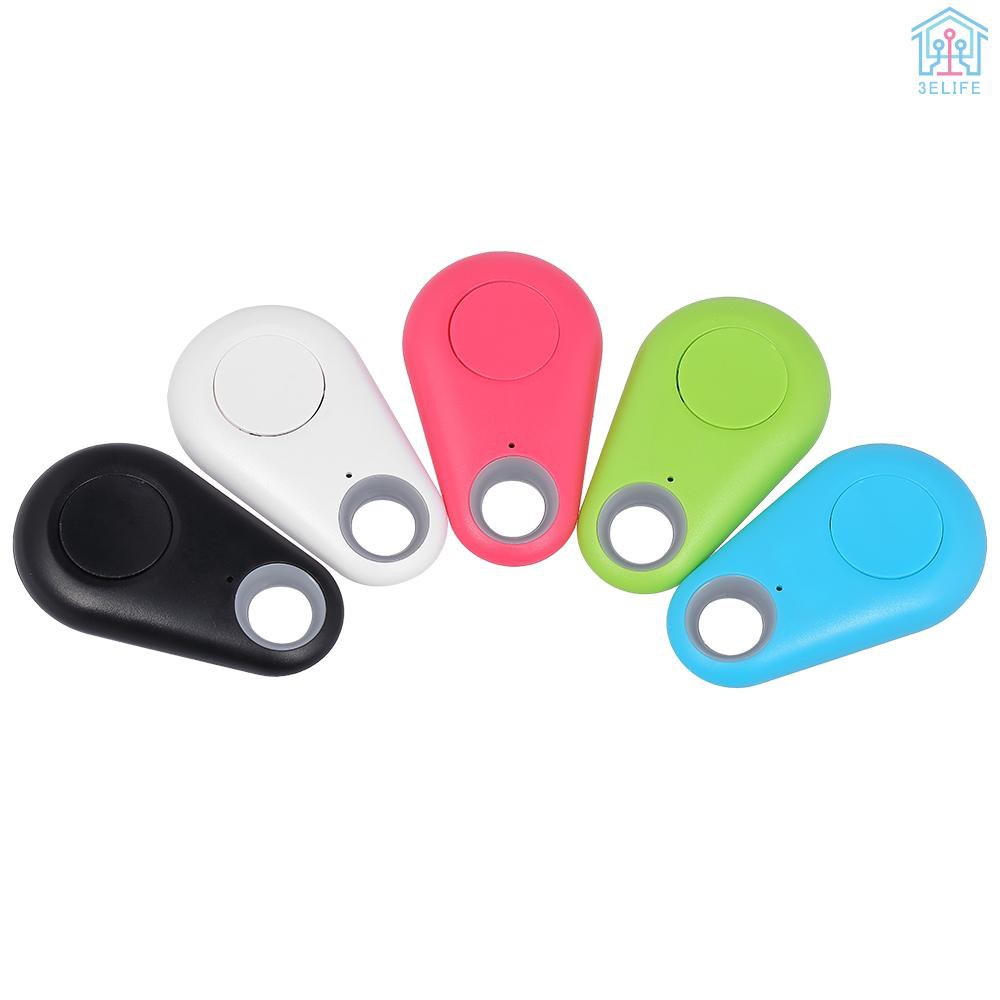 Smart GPS Tracker Finder Bluetooth Locator Wireless Anti Lost Alarm Sensor Selfie Shutter Voice Recording for Key Wallet Car Kids Pets Dog