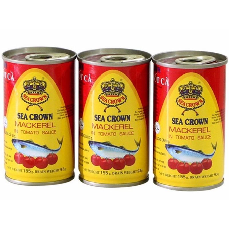 Cá hộp SEA CROWN THAILAND lon 155g