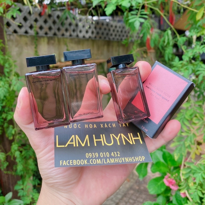Nước hoa mini MUSC NOIR ROSE Narciso 7,5ml