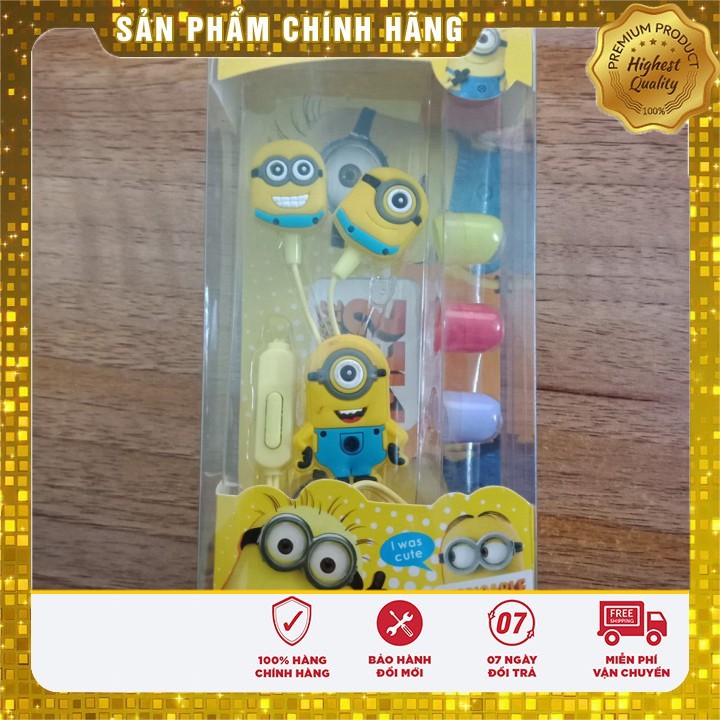 Tai nghe nhiều hình kute có 3 bộ núm silicon nhiều màu thay thế