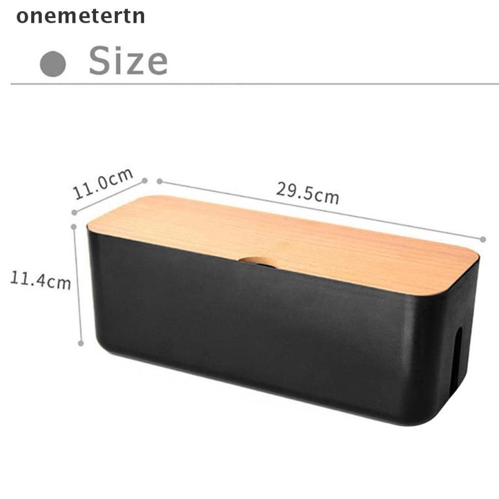 Hộp Đựng Ổ Cắm Điện / Dây Cáp Màu Bạc Tiện Dụng