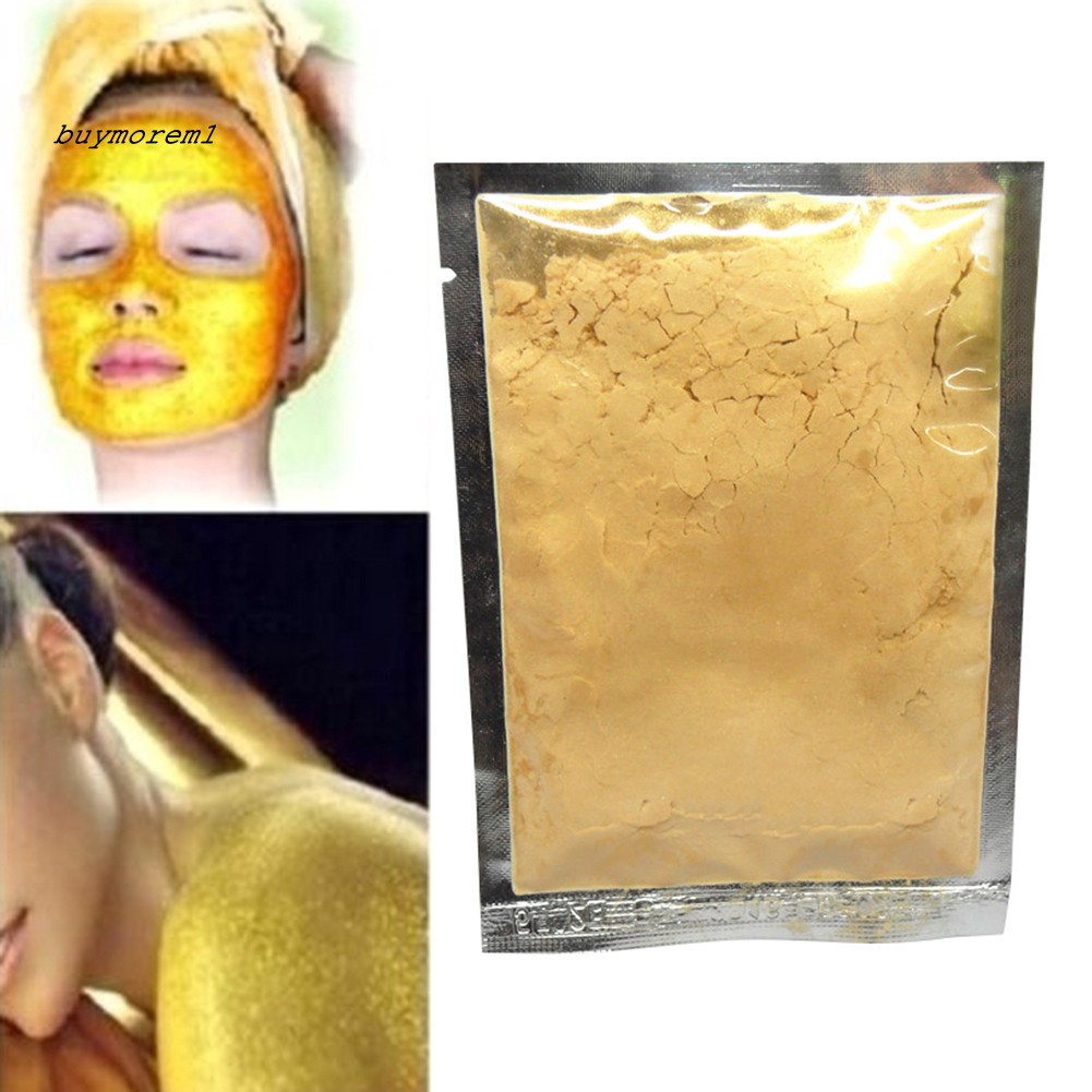 Túi bột vàng hoạt tính da dùng đắp mặt nạ giúp dưỡng ẩm/ chống nhăn và dưỡng trắng da hiệu quả