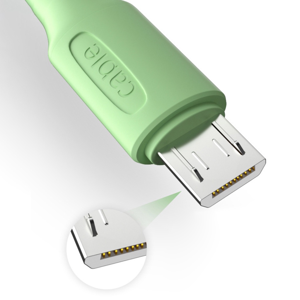Cáp sạc nhanh từ tính Micro USB Type-C 5A dài 1.8m cho điện thoại Android