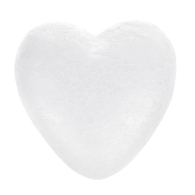 Miếng xốp hình trái tim màu trắng dành cho trang trí tiệc cưới