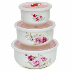 Combo 2 bộ 3 bát sứ hút chân không cao cấp