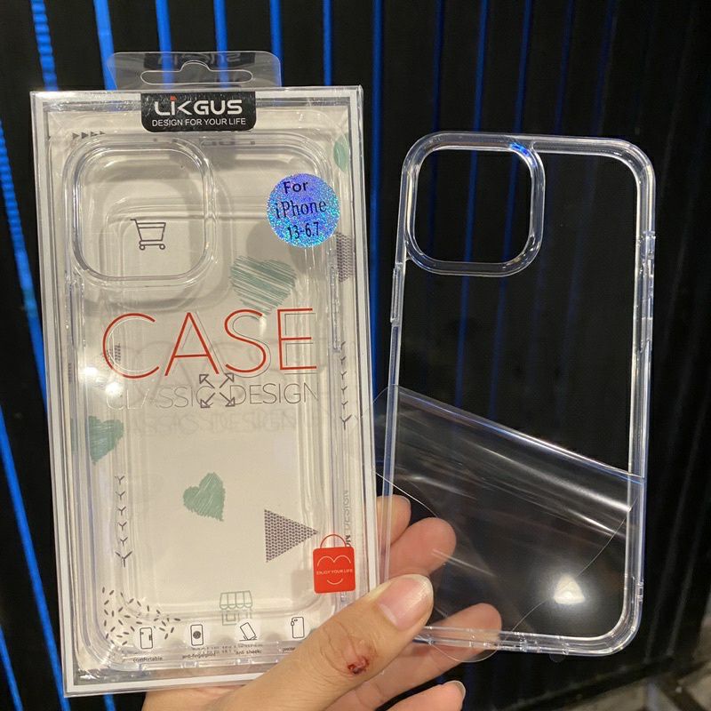 ốp lưng iphone 13/ iphone 13promax trong suốt hãng likgus