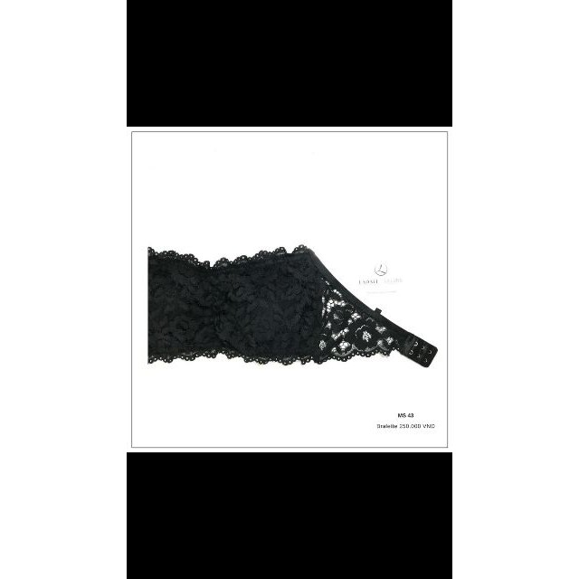 [HÀNG THIẾT KẾ - LADALI] Áo Quây, Áo Ống Chống Tụt Ren Kèm Đệm Mút Cao Cấp - MS 43 | BigBuy360 - bigbuy360.vn