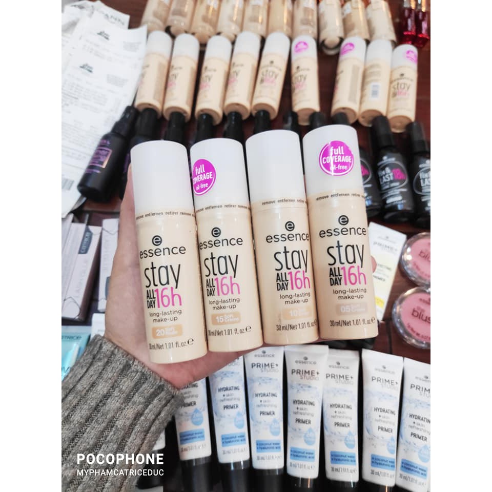 Kem nền Essence Stay All Day 16h Long Lasting Makeup.