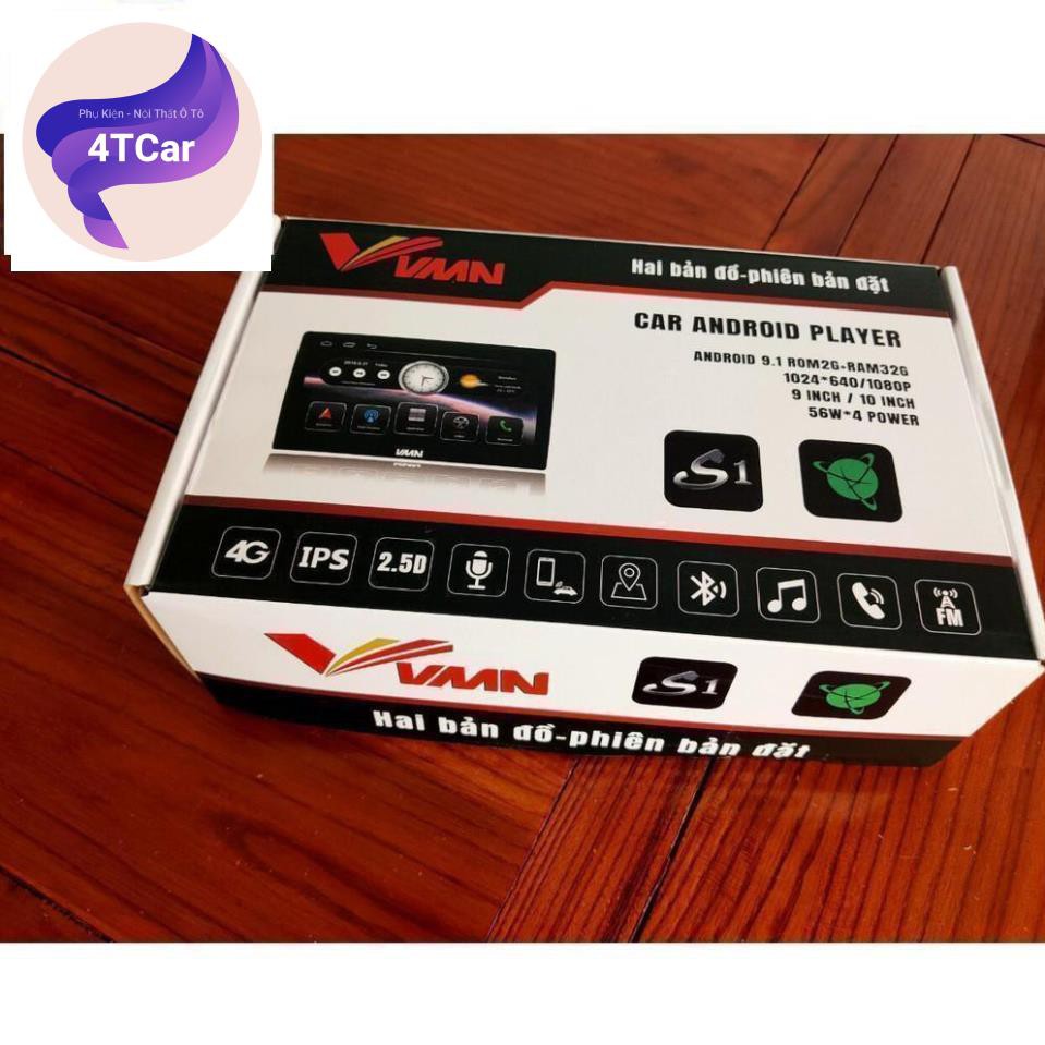 Màn hình Android  xe VIOS 19 AT VMN 4G/wifi   - IPS - DPS - Ram 2GB - Rom32 GB cài sẵn Navitel - Có ra lệnh giọng nói