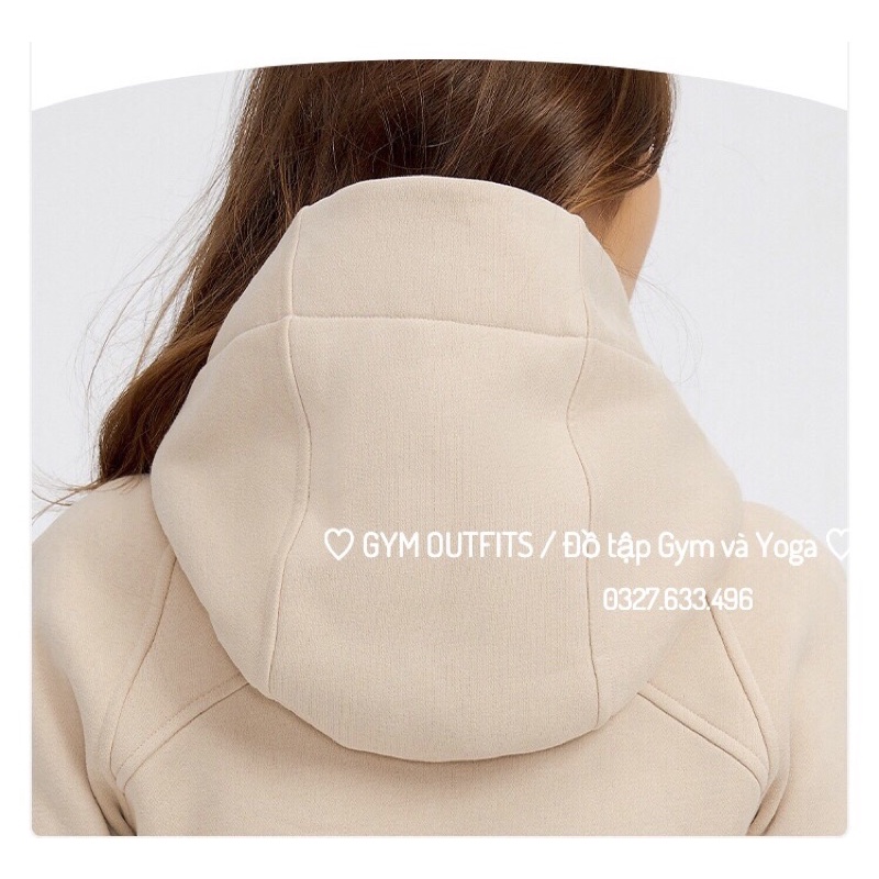 Áo Khoác Tập Gym - Yoga Nữ Lululemon Scuba Hoodie Light Cotton Fleece - Áo Khoác Thể Thao Cao Cấp Mới Nhất Thu Đông 2021