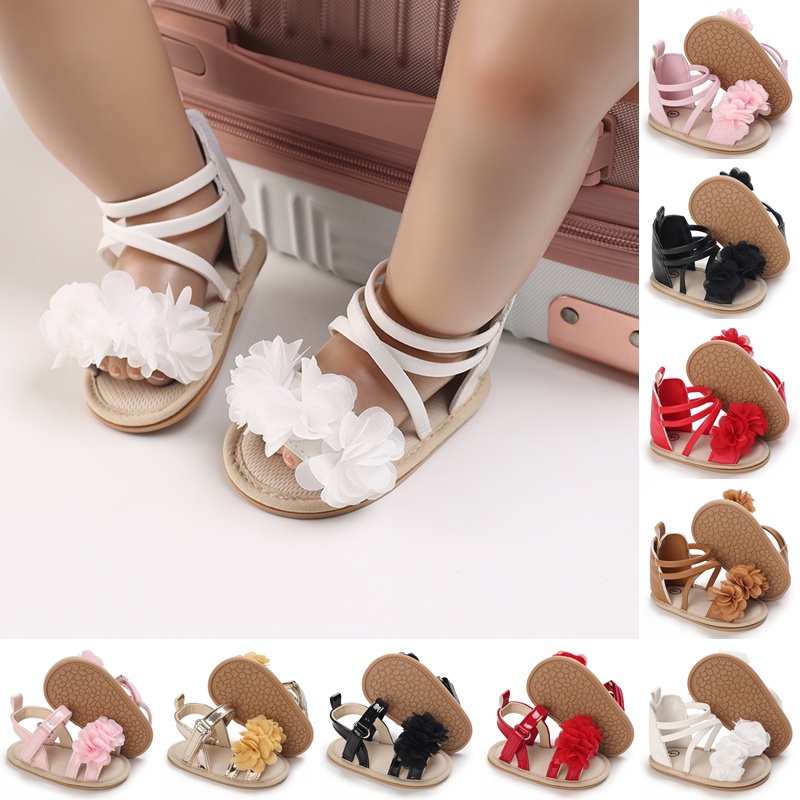 Xăng đan Đế Mềm Thời Trang Mùa Hè Cho Bé Gái 0-18 Tháng Tuổi