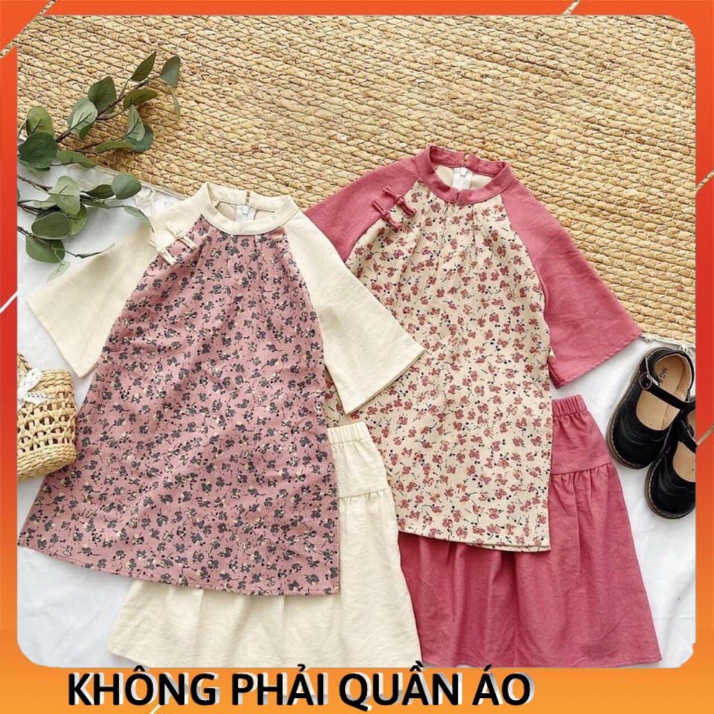 Rập áo dài cho bé - Rập Giấy MS AD2004