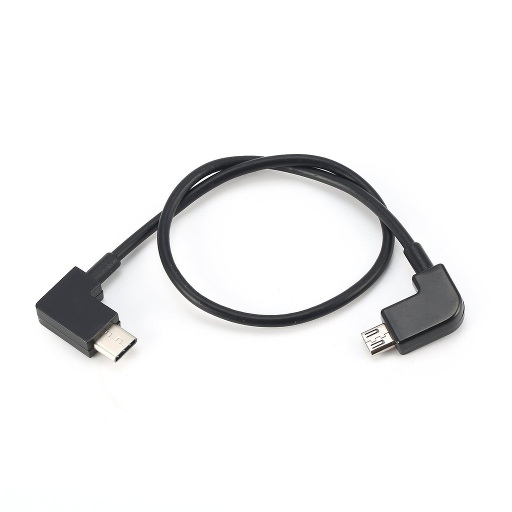 Cáp dữ liệu chuyển đổi Micro USB sang Type-C cho điện thoại và đầu điều khiển DJI Spark Mavic