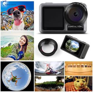 Bộ ống kính mắt cá Macro HD 15X chống rung cho DJI OSMO Action