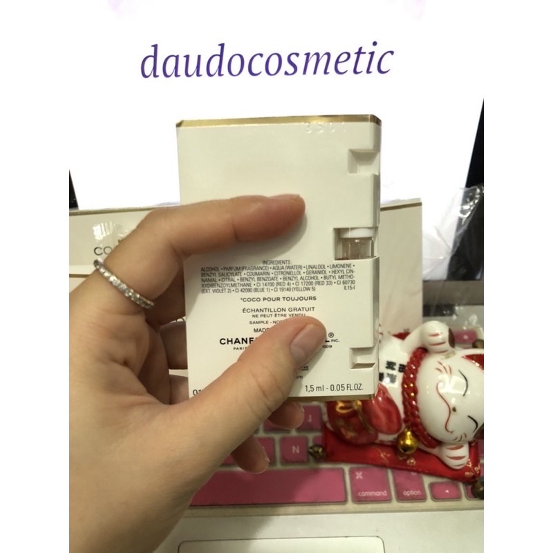 Nước hoa Coco Mademoiselle EDP - Intense - L’eau Private 1.5ml