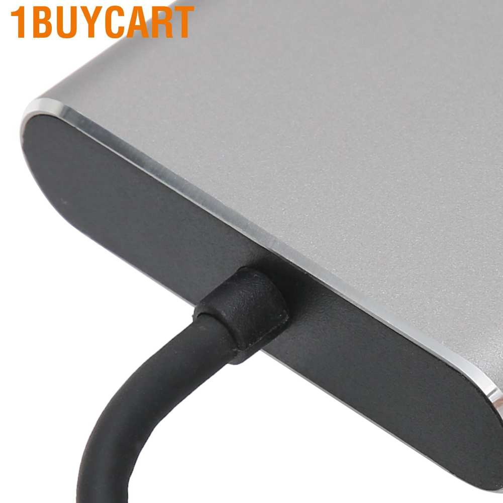 1buycart Usb 3.1 Hub Type-C To Vga Converter 4k Hd Adapter Cable Laptop Mobile Phone Điện Thoại