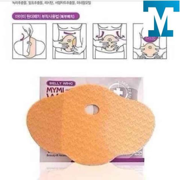 [Sẵn] Hộp 5 Miếng dán tan mỡ bụng - Mymi Wonder Patch