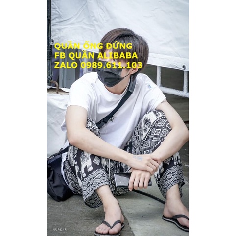 Quần Harem nam voi Thái