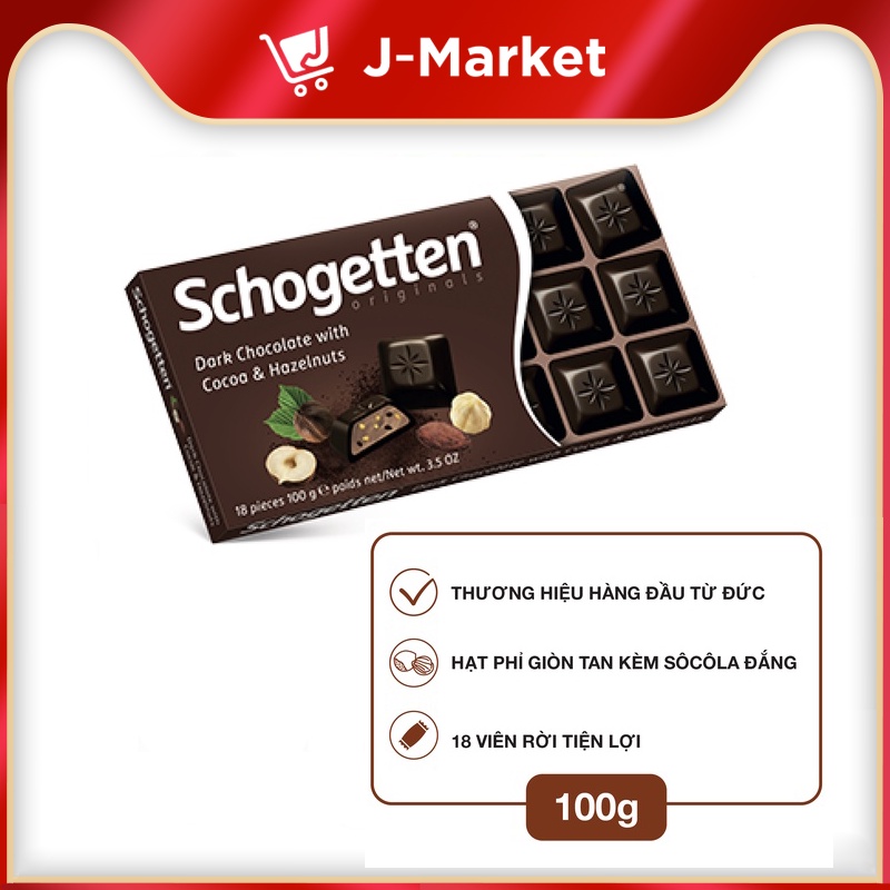 Socola SCHOGETTEN 100g các vị