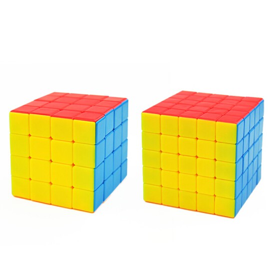 Combo Rubik 4x4x4 5x5x5 Đẹp Xoay Trơn Không Kẹt Rít Độ Bền Cao Rubik Stickerless