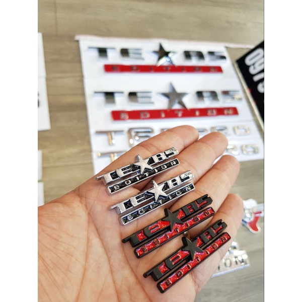 Tem TEXAS dán xe, tem nhôm dán xe