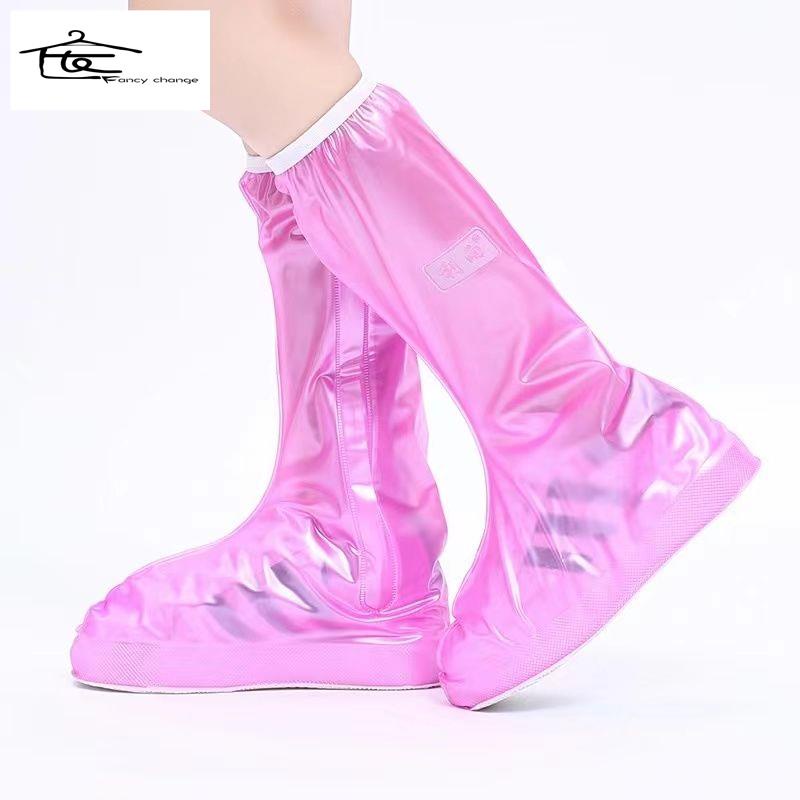 Vỏ Bọc Giày Bốt Đi Mưa Bằng Silicone Dày Dặn Chống Trượt Chống Thấm Nước Cho Nam Và Nữ