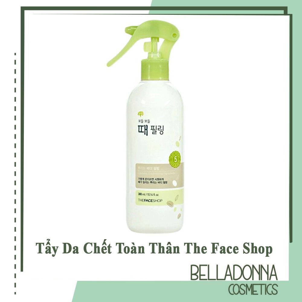 Tẩy Da Chết Toàn Thân The Face Shop Clean Peeling Mist 300ml