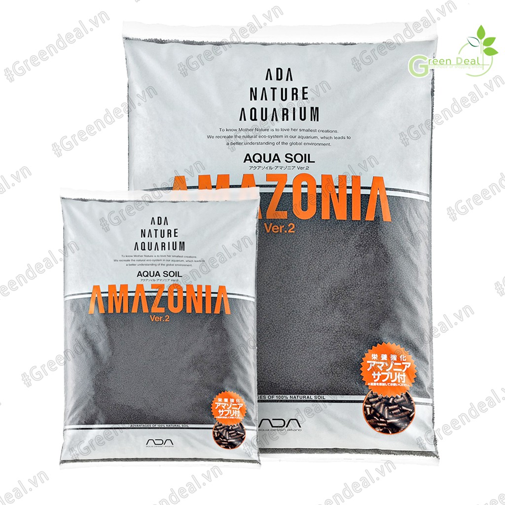 ADA - Aqua soil Amazonia Ver.2 (Bao 9 Lít) | Đất nền thuỷ sinh cao cấp