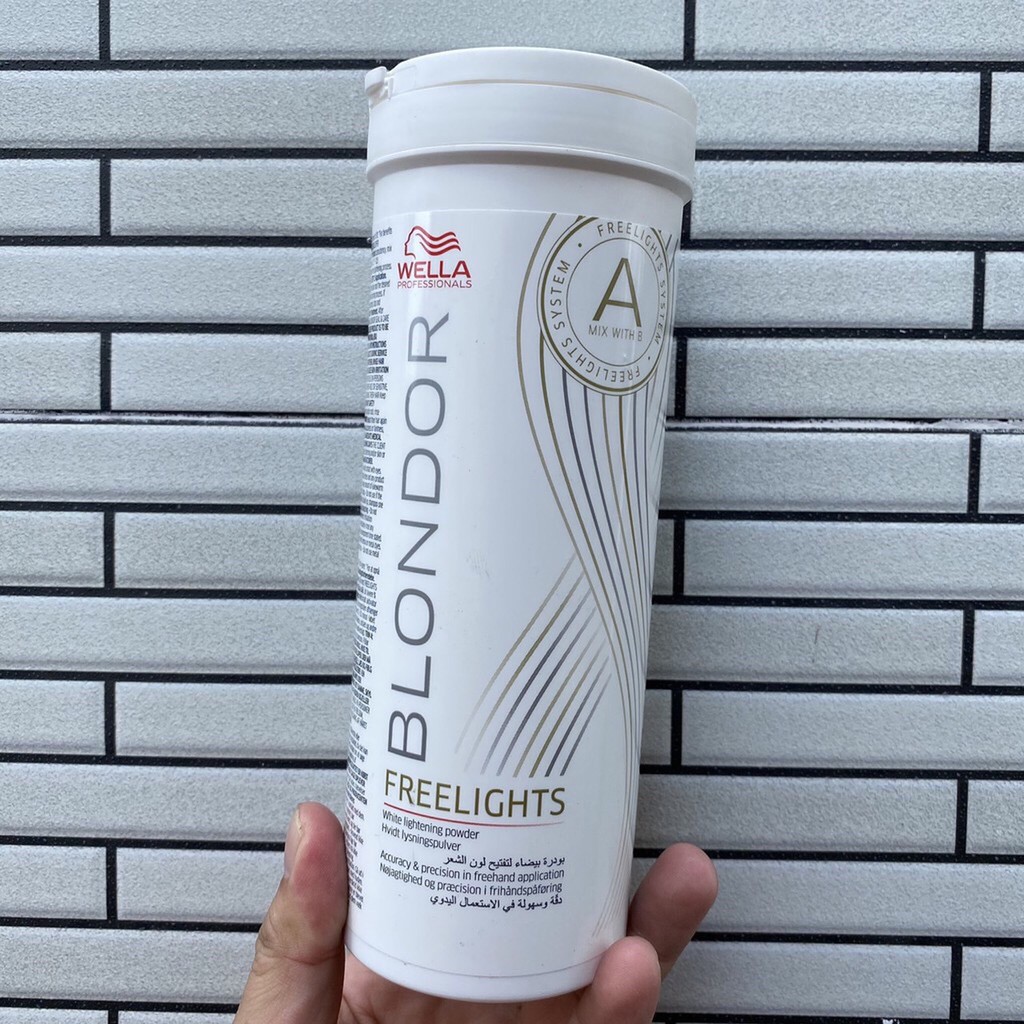 Bột tẩy tóc Wella Blondor Freelights White Lightening Powder 400g