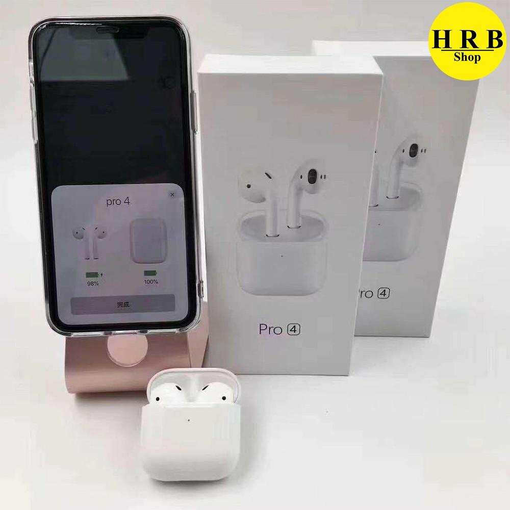 [Bản Cao Cấp] Tai Nghe Airpod Bluetooth Không Dây Thế Hệ Mới Pro4