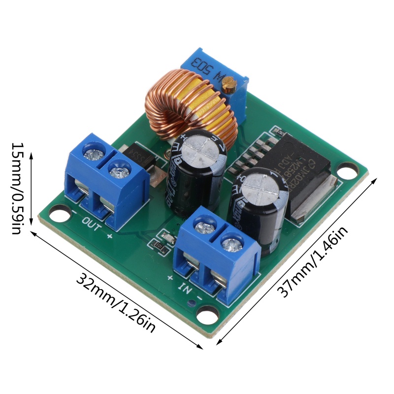Mô Đun Tăng Áp Giảm Áp 80W DC-DC 3V-35V Sang 4V-40V
